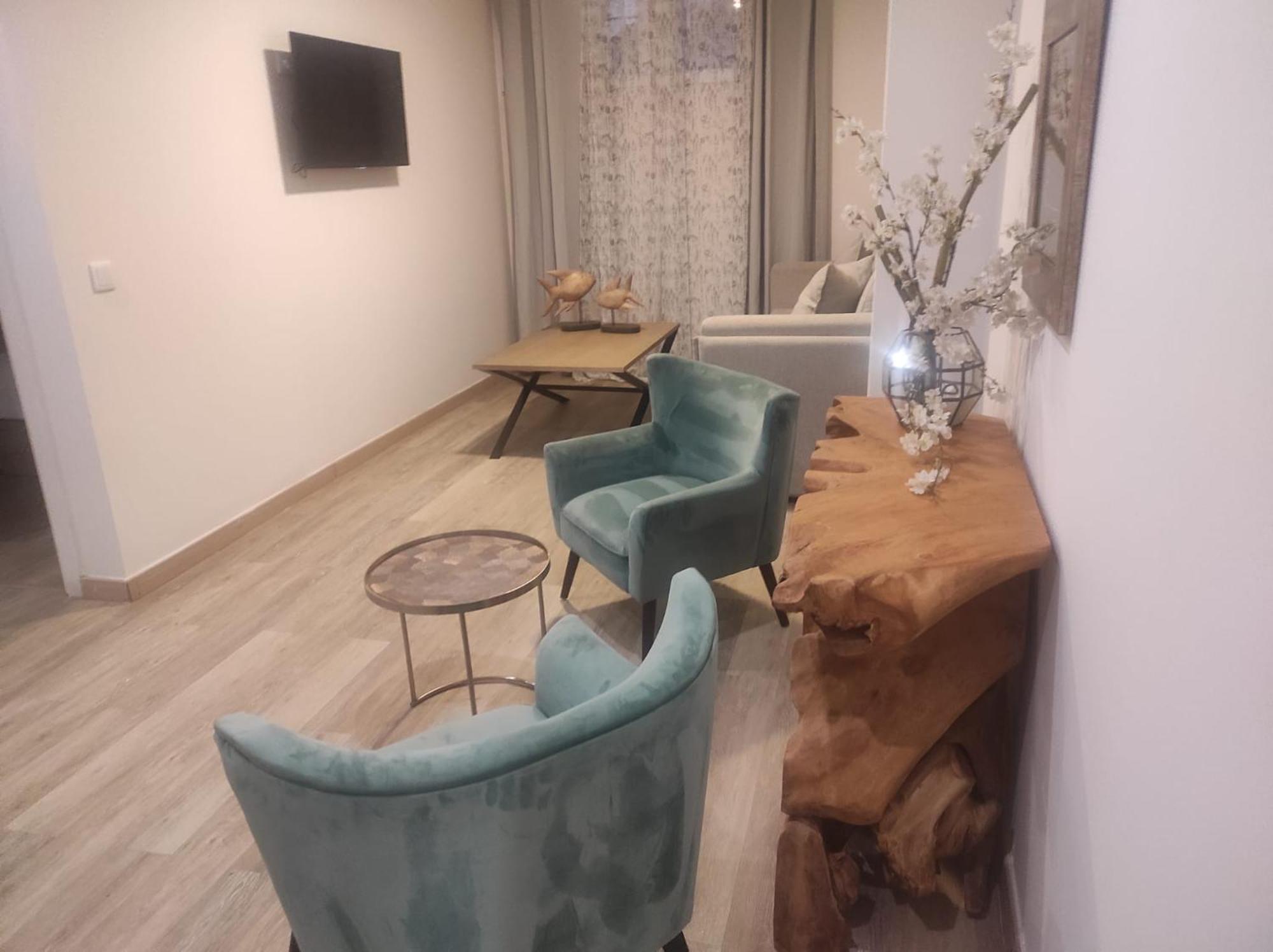 Hotel Apartamentos Seven Rooms Punta Umbria Bagian luar foto